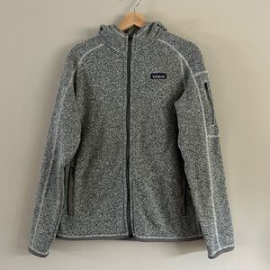 Patagonia - Better Sweater with Hood, Gray, Women's Size Large
